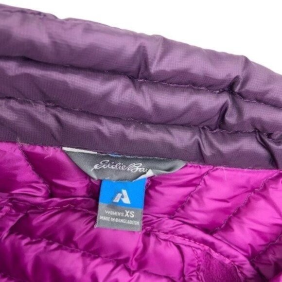 Eddie Bauer Storm Down 800 Purple Full Zip Jacket - Picture 2 of 8